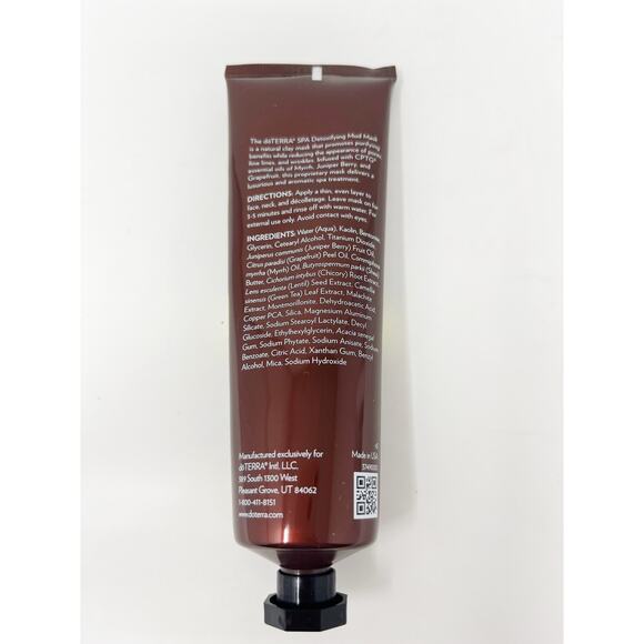 DOTERRA Detoxifying Mud Mask 4oz NEW Discontinued Clay Essential Oil EXP 6/2025 - Picture 4 of 4